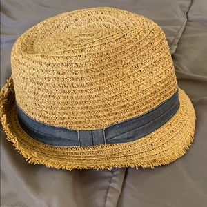 Straw fedora